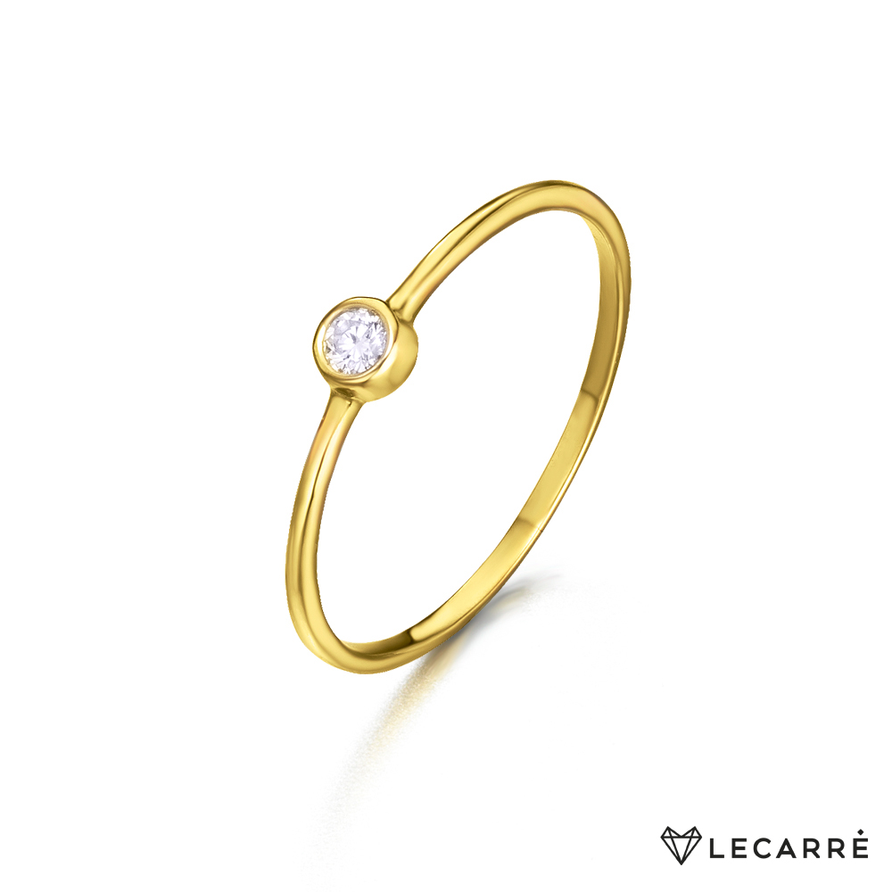 ANILLO ORO SOLITARIO DIAMANTE