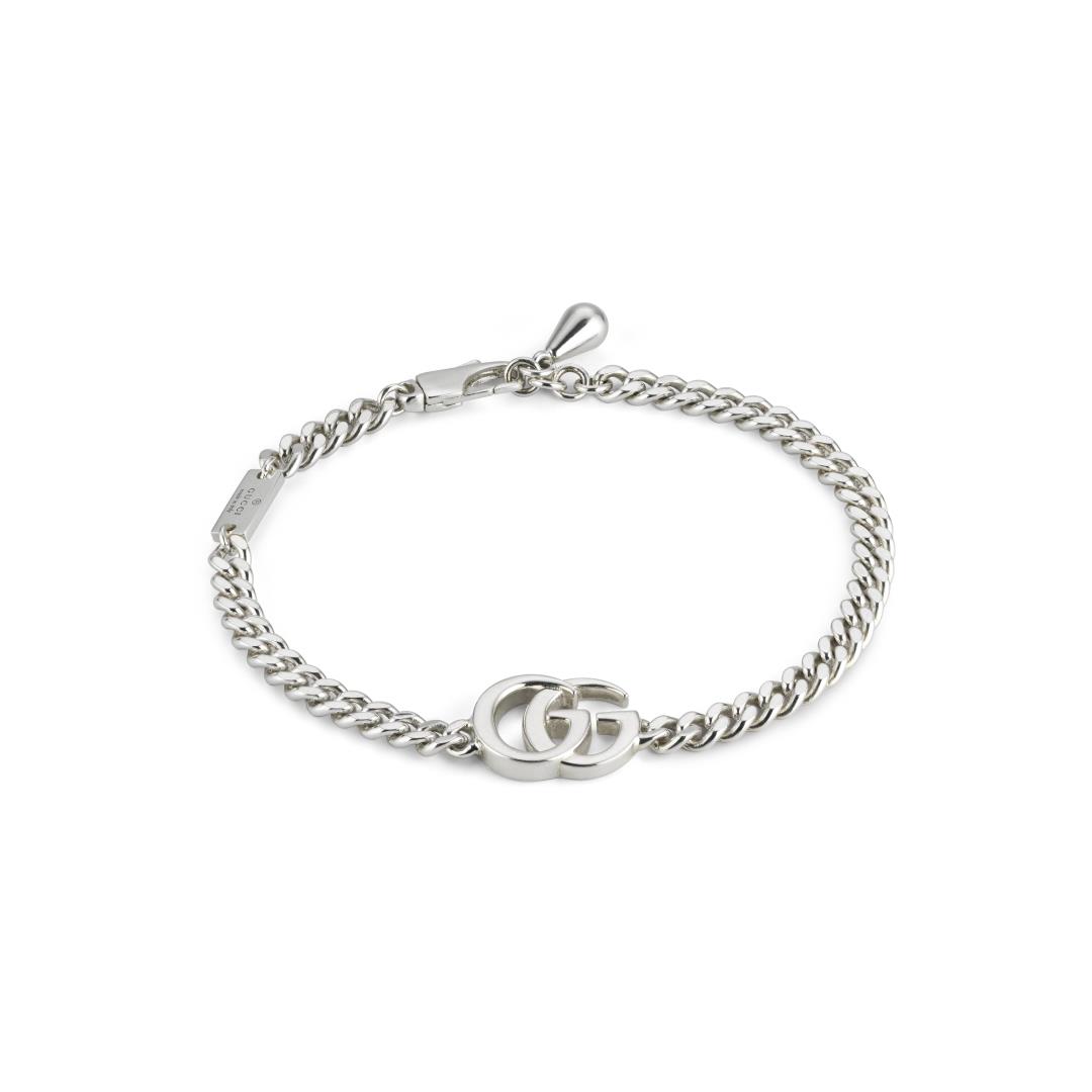 Pulsera GG Marmont de plata