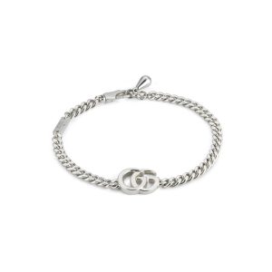 Pulsera GG Marmont de plata