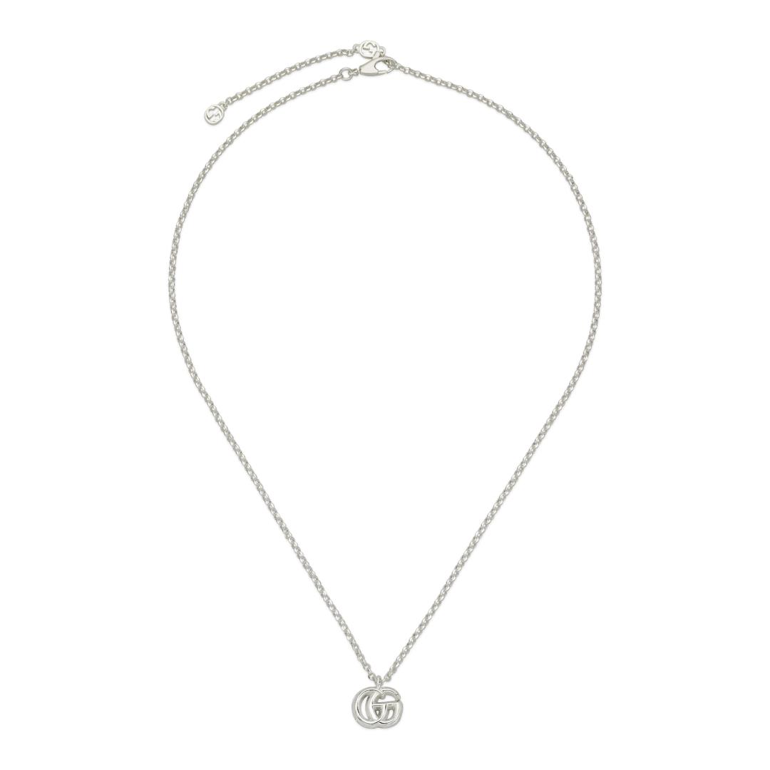 GG Marmont necklace in sterling silver