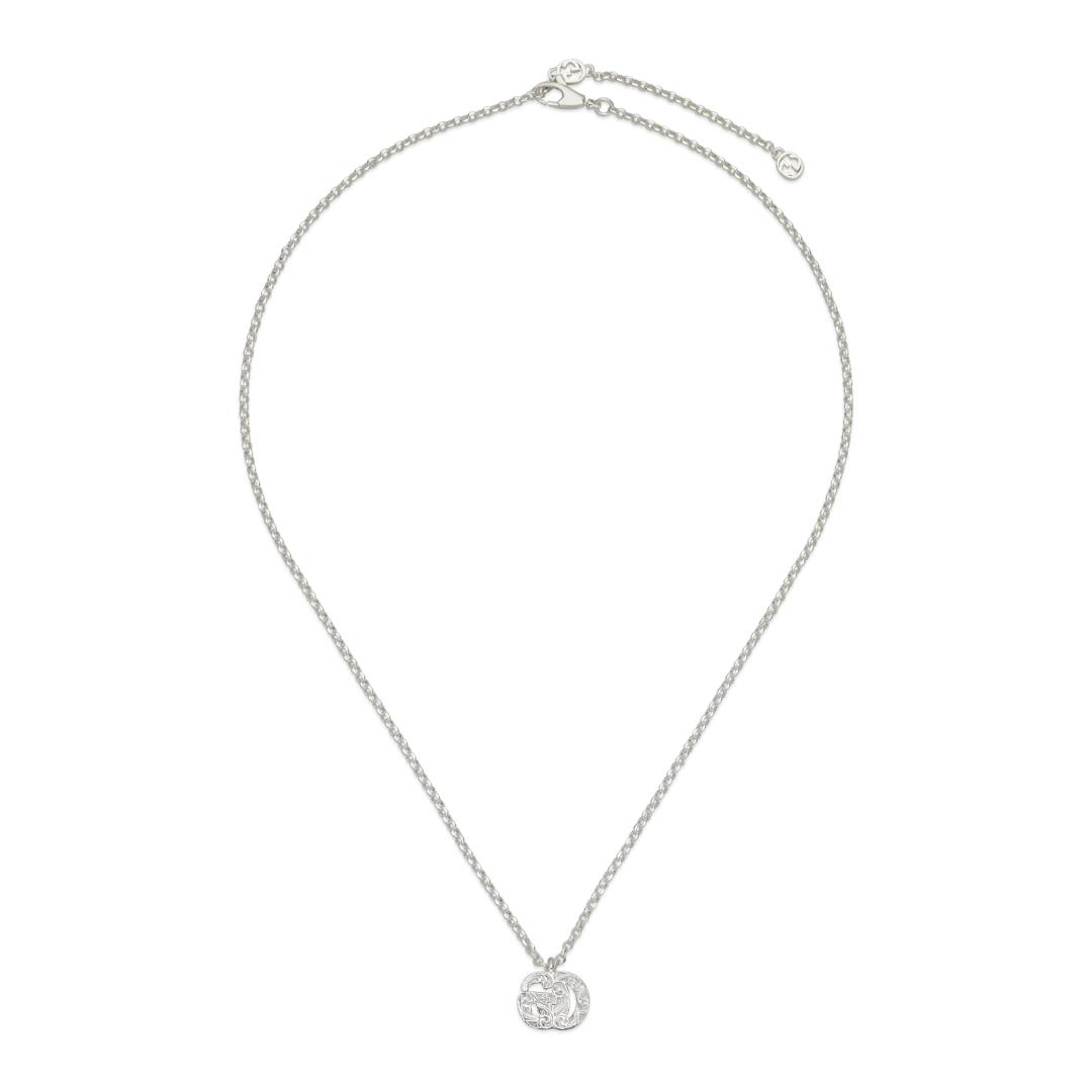 GG Marmont necklace in sterling silver - Imagen 2