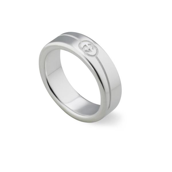 Anillo Gucci Tag de plata - Imagen 2