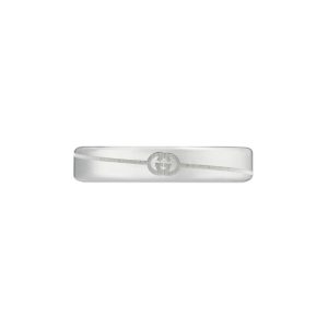 Anillo Gucci Tag de plata